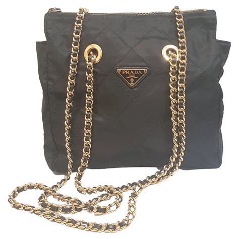 prada black diamond bag|prada nylon bags women.